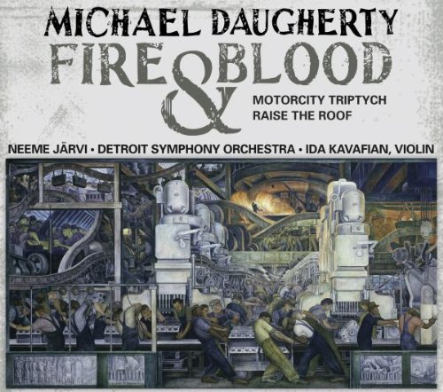 Daugherty Fire & Blood Motorcity Triptych Music Cd Sheet Music Songbook