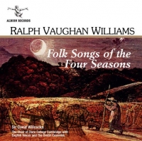 Vaughan Williams Folk Songs Of The Four Seasons Cd Sheet Music Songbook