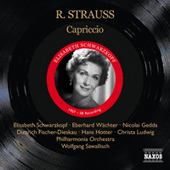 Strauss R Capriccio Schwarzkopf Music Cd Sheet Music Songbook