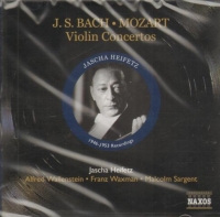 Bach/mozart Violin Concertos Heifetz Music Cd Sheet Music Songbook