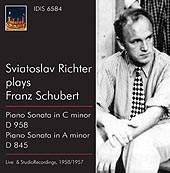 Richter Plays Schubert Music Cd Sheet Music Songbook