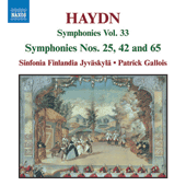 Haydn Symphonies Vol 33 Nos 25, 42 & 65 Music Cd Sheet Music Songbook