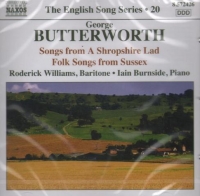 Butterworth Songs From A Shropshire Lad Music Cd Sheet Music Songbook
