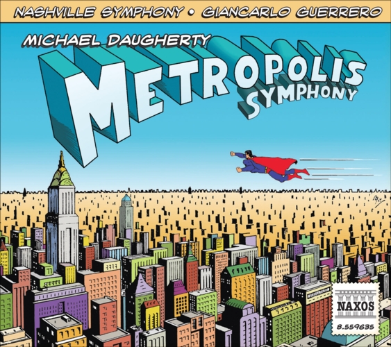 Daugherty Metropolis Symphony Music Cd Sheet Music Songbook