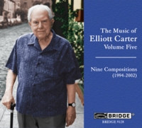Carter The Music Of Elliott Carter Vol 5 Music Cd Sheet Music Songbook