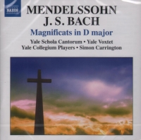 Mendelssohn/bach Magnificats In D Music Cd Sheet Music Songbook