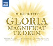 Rutter Gloria Magnificat Te Deum Music Cd Sheet Music Songbook