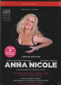 Turnage Anna Nicole The Royal Opera Music Dvd Sheet Music Songbook