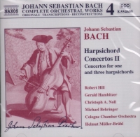 Bach Harpsichord Concertos Ii Music Cd Sheet Music Songbook