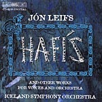 Leifs Hafis & Other Works Music Cd Sheet Music Songbook