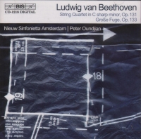 Beethoven String Quartet Op131 Grosse Fugemusic Cd Sheet Music Songbook