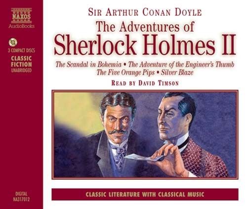 Adventures Of Sherlock Holmes Vol 2 3cds Audiobook Sheet Music Songbook