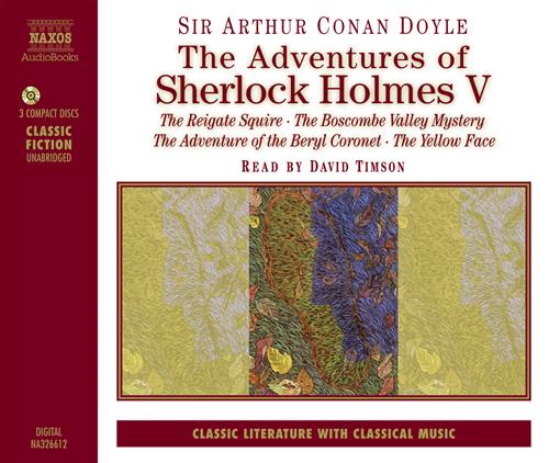 Adventures Of Sherlock Holmes Vol 5 3cds Audiobook Sheet Music Songbook