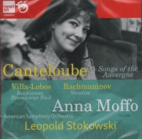 Canteloube Songs Of The Auvergne Anna Moffo Cd Sheet Music Songbook