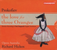 Prokofiev The Love For Three Oranges Music Cd Sheet Music Songbook