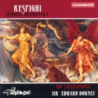 Respighi Sinfonia Drammatica Music Cd Sheet Music Songbook