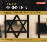 Bernstein Kaddish Chichester Psalms Missa Brevis Sheet Music Songbook