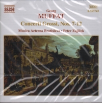 Muffat Concerti Grossi Nos. 7 - 12 Music Cd Sheet Music Songbook