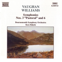 Vaughan Williams Symphonies Nos 3 & 6 Music Cd Sheet Music Songbook