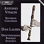 Vivaldi Recorder Concertos Music Cd Sheet Music Songbook