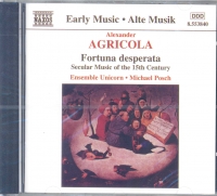 Agricola Fortuna Desperata Music Cd Sheet Music Songbook