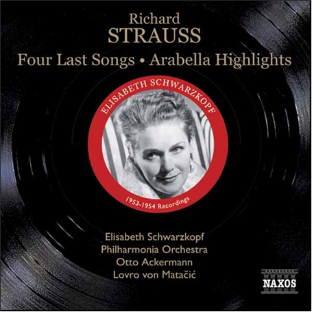 Strauss R Four Last Songs Arabella Highlights Cd Sheet Music Songbook