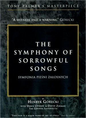 Gorecki The Symphony Of Sorrowful Songs Palmer Dvd Sheet Music Songbook