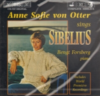 Anne Sofie Von Otter Sings Sibelius Music Cd Sheet Music Songbook