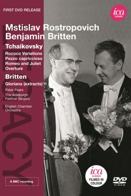 Rostropovich & Britten Gloriana Extracts Dvd Sheet Music Songbook
