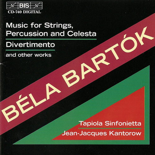 Bartok Music For Strings Percussion & Celesta  Cd Sheet Music Songbook