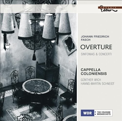 Fasch Overture Sinfonias & Concerti Music Cd Sheet Music Songbook