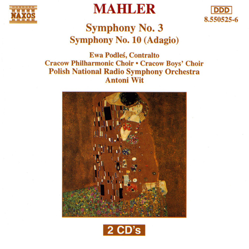 Mahler Symphony No 3 & Symphony No 10 Music Cd Sheet Music Songbook