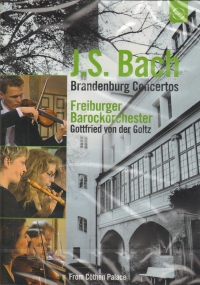 Bach Brandenburg Concertos 1-6 Music Dvd Sheet Music Songbook