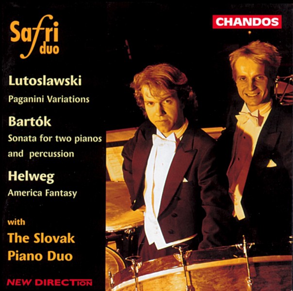 Bartok Helweg Lutoslawski Piano Duos Music Cd Sheet Music Songbook