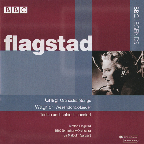 Kirsten Flagstad Sings... Bbc Legends Music Cd Sheet Music Songbook