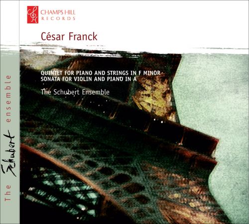 Franck Piano Quintet & Violin Sonata Music Cd Sheet Music Songbook