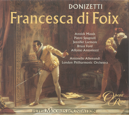 Donizetti Francesca Di Foix Annick Massis Music Cd Sheet Music Songbook