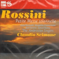 Rossini Petite Messe Solennelle Scimone Music Cd Sheet Music Songbook
