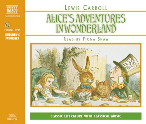 Carroll Alice In Wonderland Abridged Audiobook 2cd Sheet Music Songbook