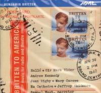 Britten To America Music Cd Sheet Music Songbook