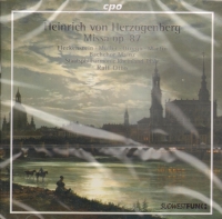 Herzogenberg Missa Op87 Otto Music Cd Sheet Music Songbook