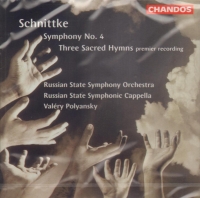Schnittke Symphony No 4 Three Sacred Hymnsmusic Cd Sheet Music Songbook