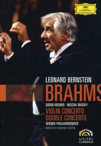 Brahms Violin & Double Concertos Bernstein Dvd Sheet Music Songbook