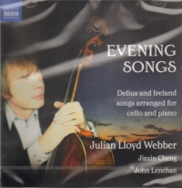 Julian Lloyd Webber Evening Songs Music Cd Sheet Music Songbook