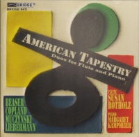 American Tapestry Duos For Flute & Piano Music Cd Sheet Music Songbook
