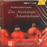 Musical Advent Calendar Music Cd Sheet Music Songbook