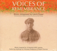 Voices Of Remembrance Laura Rossi Music Cd Sheet Music Songbook