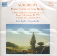 Schubert Piano Works For 4 Hands Vol 2 Music Cd Sheet Music Songbook