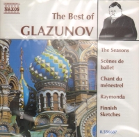 Glazunov The Best Of Glazunov Music Cd Sheet Music Songbook