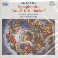 Mozart Symphonies Nos 40 & 41 Wordsworth Music Cd Sheet Music Songbook